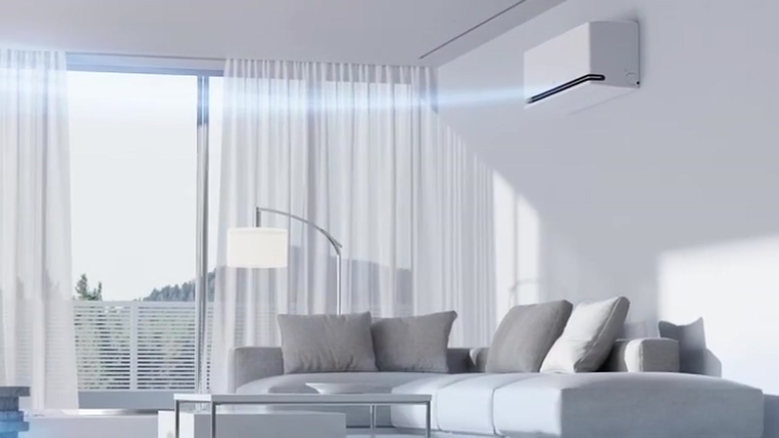 LG AI Air Special in de woonkamer